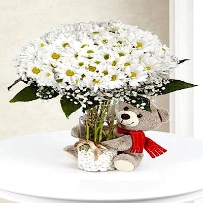 Papatyalı Vazo Arajmanı