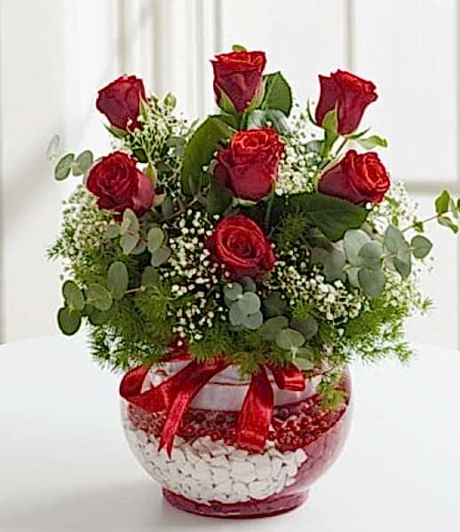 7 Güllü Aşk Küresi